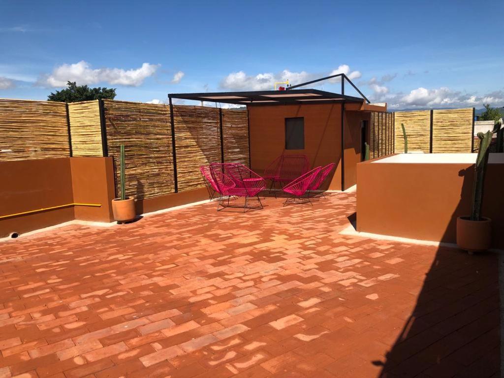 Casa Cronica Apartment Oaxaca Ngoại thất bức ảnh